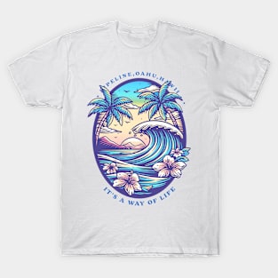 Pipeline Hawaii surf 8202 T-Shirt